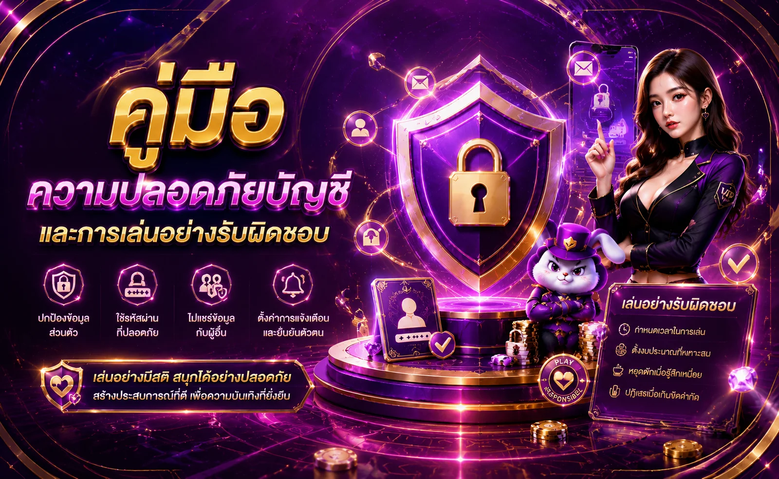 คู่มือความปลอดภัยบัญชี KD777 และการเล่นอย่างรับผิดชอบ